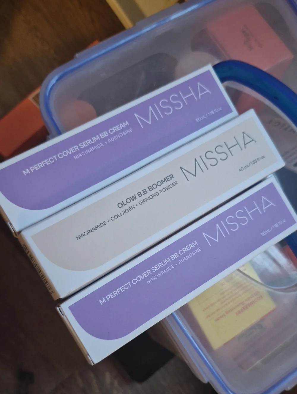 Missha Perfect Cover Serum BB Cream & Glow B.B Boomer - Nwt